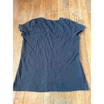 Eddie Bauer  V-Neck T-Shirt Lace Trim Casual‎ Top Comfy Tee Womens M 100% cotton Photo 5