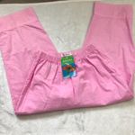Fresh Produce Vintage Capri Pants Women's Small Deadstock 100% Cotton Pink NEW Photo 3
