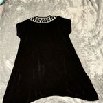 Johnny Was  Black Dress with Multicolor Embroidery Photo 2