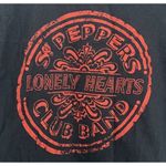 VTG The Beatles Sgt. Pepper's Lonely Hearts Club Band Tee Grunge Retro Rock S Black Photo 3