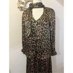 ZARA Satiny Animal Print Midi Skirt Set S/M Photo 1