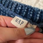 Gap Blue Fuzzy Long Sleeve Sweater Photo 1