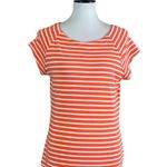 Dress Barn Women’s Tee Shirt Scoop Neck Short Sleeve Cotton Stripe Size Large Photo 9