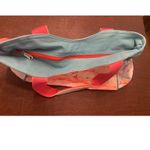 Sun‎ N' Sand Flamingo Large Zip Top Canvas Shoulder Bag Elastic Side Pockets Pink Photo 3