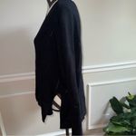 All Saints Rhoda V Neck Sweater Alpaca Wool Blend Black Size small Photo 5