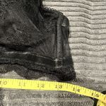 Victoria's Secret Victoria’s Secret Bralette black large velvet trim lace front Closure EUC Photo 5