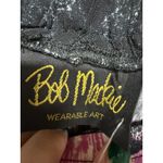 Bob Mackie  Wearable Art Pink Black Boho Y2K Maxi Skirt NWT 1X Artsy Whimsical Photo 4