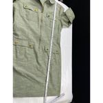 Sharagano SKU 7610 Womens Olive Green Utility Dress Size 12 Photo 7