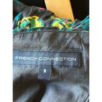 French Connection  Strapless Midi Dress Floral Print Party Dress Size 8 Photo 2