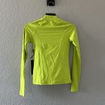 NWT CARBON38 Colorblock‎ Run Top in Melt Acid Lime Size XS Super Soft Neon Green Photo 5