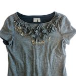 Women's Gray Muse Jersey‎ Knit T Photo 4