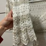 autumn cashmere Y2K Knit Tan & White Sweater Photo 4