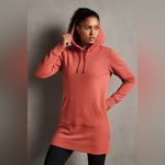 Columbia Coral Pink Fleece Hoodie XL | Cozy Athleisure Streetwear Photo 2