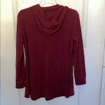 Lotusmile Maroon Popover Hoodie XXL Red Photo 1