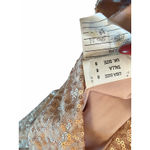 Morilee by Madeline Gardner Rose Gold Sequined Gown Photo 13