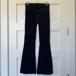 Stella McCartney  Dark Wash Flare Leg Jeans Photo 4