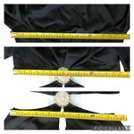 NEW Alamour the Label Romy Dress Black Dress LBD Mini Vacation Silk Sexy Size XL Photo 12