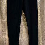 PINK - Victoria's Secret  Y2K Foldover Yoga Pink Black White Leggings XS Photo 0