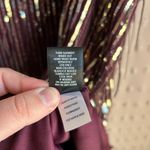 Torrid NWT  Mini‎ Sequin Fringe Dress Sleeveless Sz Sz Purple Party NYE Photo 5