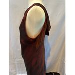 Connected Apparel  Sleek Redish Sleek Dress Sz L Photo 2