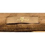 7 For All Mankind Skinny Ankle Pants Size 24 Womens Tan Faux Leather NEW Photo 7