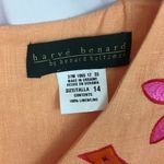 Harvé Benard Harve’ Bernard Embroidered Linen Maxi Dress Size 14 Photo 6