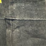 100% Genuine Leather‎ Suede Pencil Skirt Winlit Vintage Black Photo 5