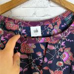 CAbi  Festive Dress Retro Flower Maxi Long Sleeve Photo 3