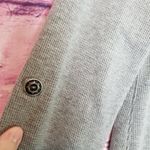 Soft Surroundings  SYDNEY THERMAL SWEATER WITH MISMATCHED NOVELTY BUTTON FRONT S Photo 8