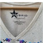 Hybrid Apparel  Gray Graphic Fitted Short Sleeve Tee Photo 1