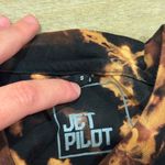 Jet Pilot ‘Fkn Oath It’s Friday’ Australia Graphic T Shirt Bleach Dyed Black Photo 4