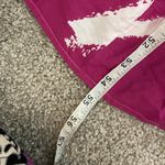 Nine West Babydoll Maxi Dress (Sz XL) Pink Brush Abstract Purple Photo 8