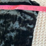 Elodie black crushed velvet bodycon 90’s spaghetti strap mini sexy fitted medium Photo 11
