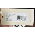 Ramy Brook NWT Womens Black Lucas Open Back Lace-Up Knit Sweater Large Photo 3