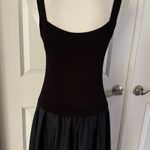 Calvin Klein Solid Knit/Woven Combination Midi Dress Photo 9