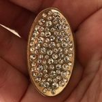Rhinestone Stretch Ring Retro Oval Shape Trendy Photo 0