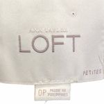 Loft Military Style Button Front Blazer Wool Blend Gray Academia Career Office Photo 2