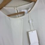 Hugo Boss NWT BOSS  Ivuni white shirt sleeve blouse Photo 3