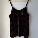 Torrid NWT  Plus Size Plaid Velvet Swing Tank
Cami Top Holiday Christmas Photo 3