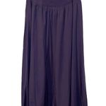 Scarlett Darkness Victorian Ruffled Bottom Prairie Gothic Purple Maxi Skirt Sz L Photo 4