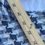 Lou & grey  LOFT houndstooth tie front cotton shirt Photo 5