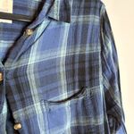 American Eagle  plaid Boyfriend Fit button down shirt Photo 1