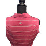 Adidas  Golf Womens Sleeveless Purple Striped Top Medium M Photo 3