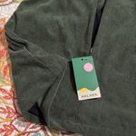 Halara  women’s size medium green corduroy skort back zipper Photo 6