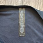 Topshop High Cut Cheeky Ribbed Bikini Bottom in Black Size 12 NWT Photo 5