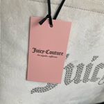 Juicy Couture NWT  Angel Extra Spender Tote Bag Rhinestone Logo Pink Strap Photo 4