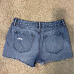 All Saints distressed blue denim shorts size‎ 29 BIN O Photo 4
