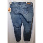 Seven7 Luxe Skinny Blue Demin Jeans Wide Stitch Women' Size 20 NWT Photo 2