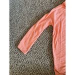 Jones New York peach crowl neck quarter sleeve sweater size medium Photo 5