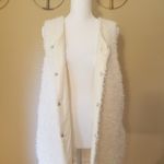 Say What? Fluffy Faux Fur Vest Hook Clasp Soft! NWT! XL Photo 4